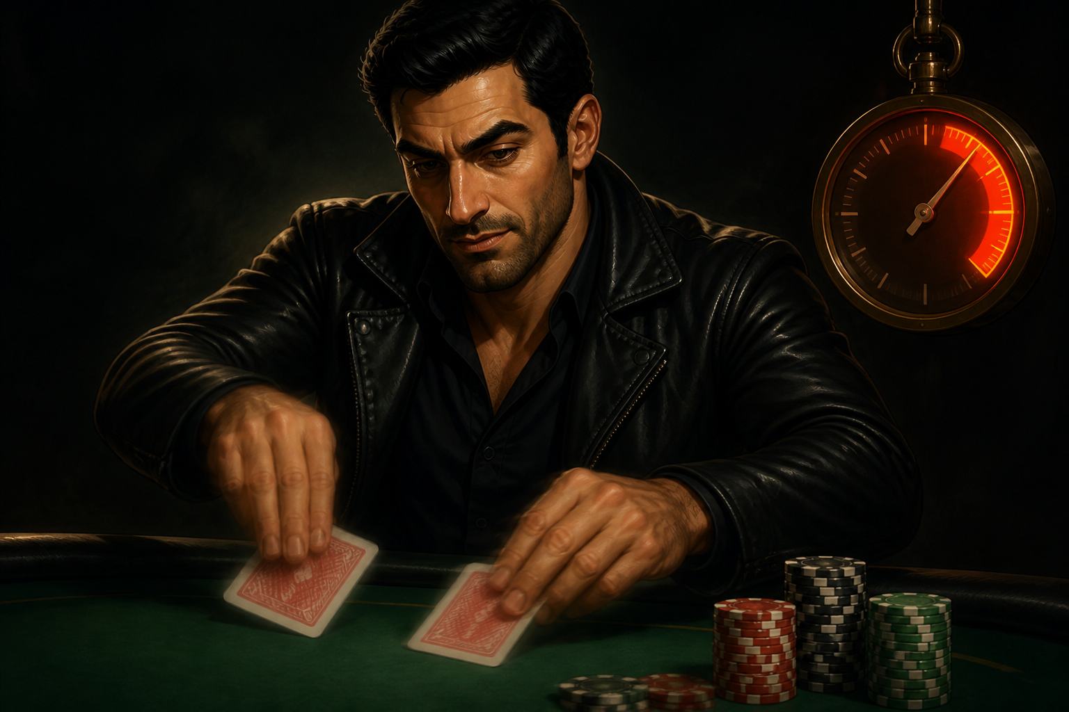 FlashPoker hand review: the fold that beat the excitement to the punch