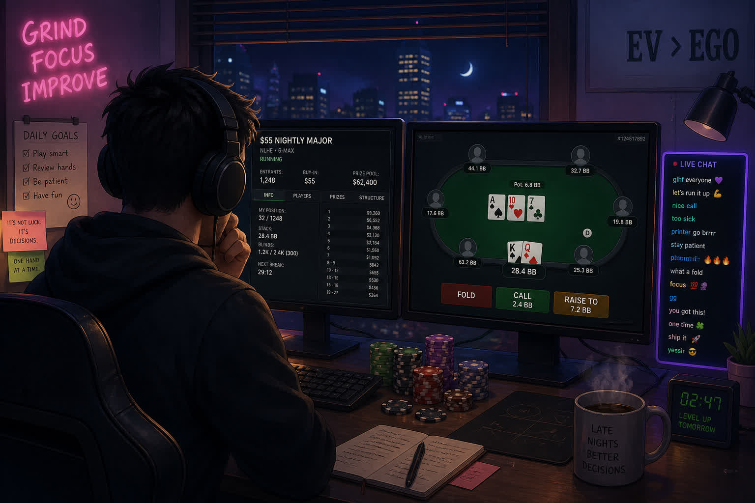 NUTS POKER streamers: Blefach debut and Rocknrolla's GLORY run