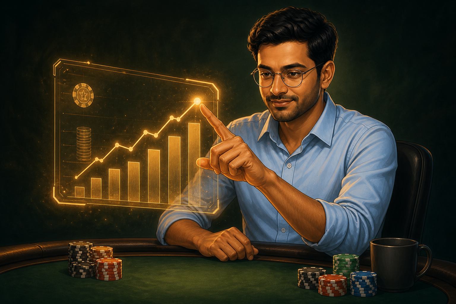 OFC royalty math: how many points does playing it safe actually cost you
